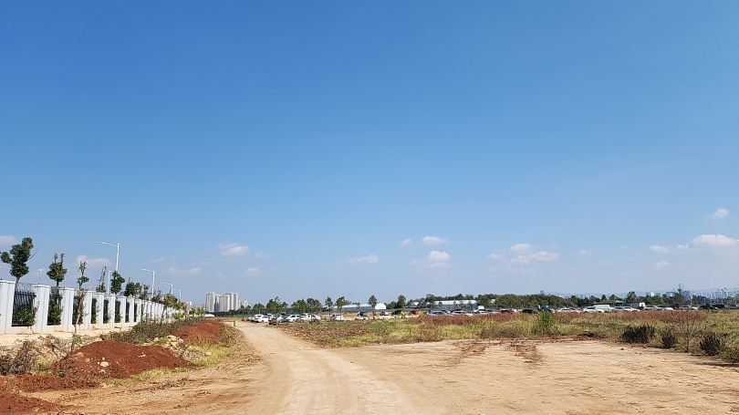 昆明地铁5号线渔村已征用地-场地1招租