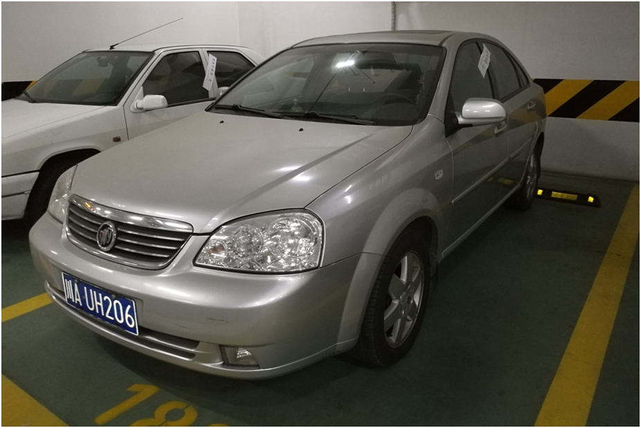 (5)川a—uh206(别克牌sgm7161le))